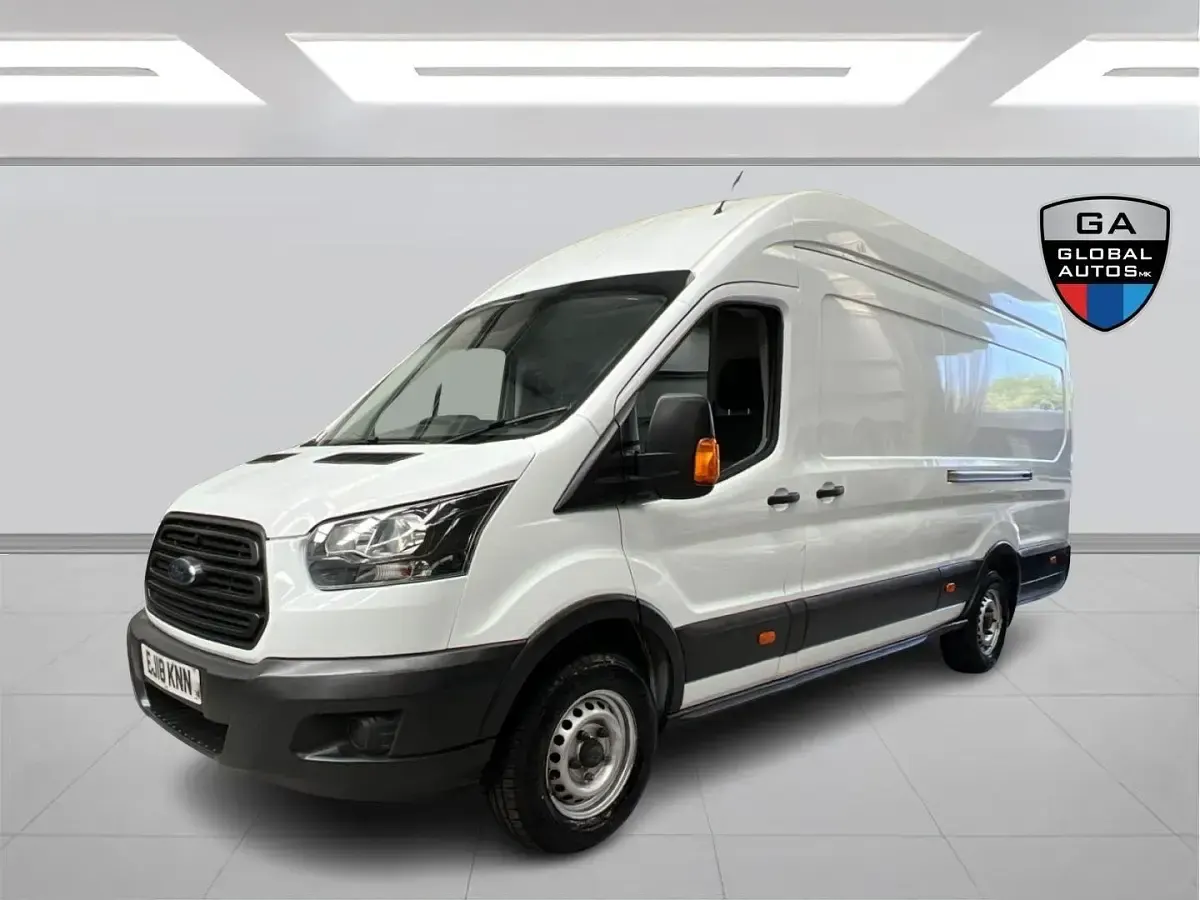 Used Ford Transit 130 HP (95 kW) 2018 White Van