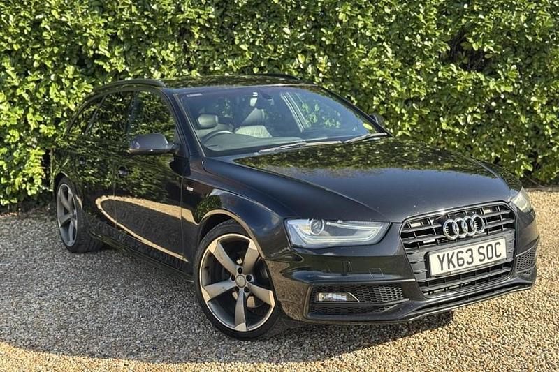 Used Audi A4 Black Edition 177 HP (130 kW) 2013 Black Estate