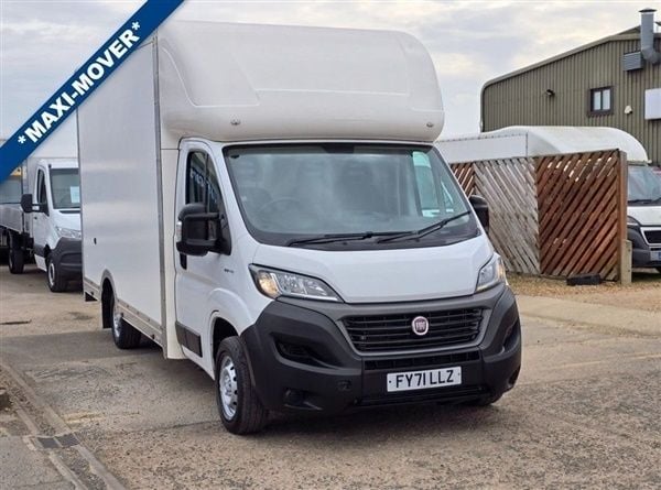 White Used 2021 Fiat Ducato Van | £13,199 (Expensive) - Image 1/1