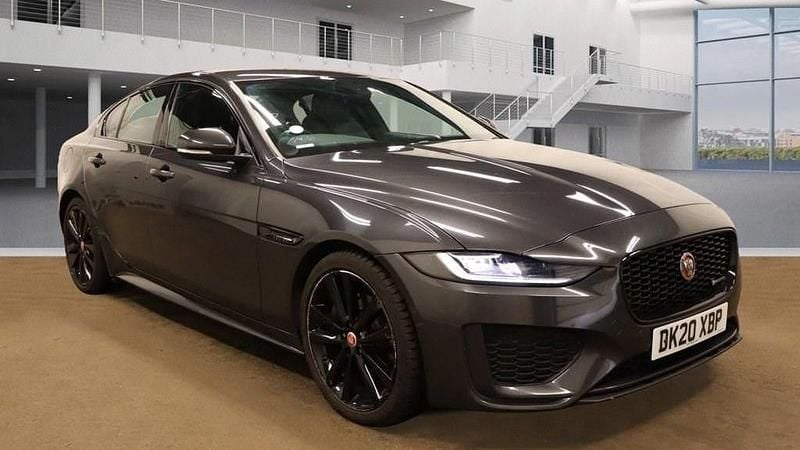 Grey Used 2020 Jaguar XE R-Dynamic Sedan | £14,499 (Fair price) - Image 1/4