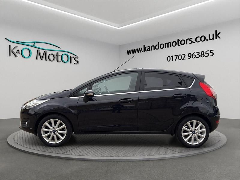 Used Ford Fiesta Titanium 2015 Black Hatchback