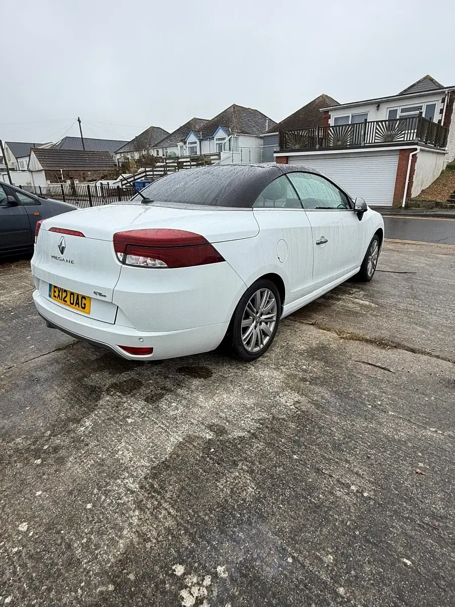 Used Renault Mégane Cabriolet GT-Line 2012 White Cabriolet