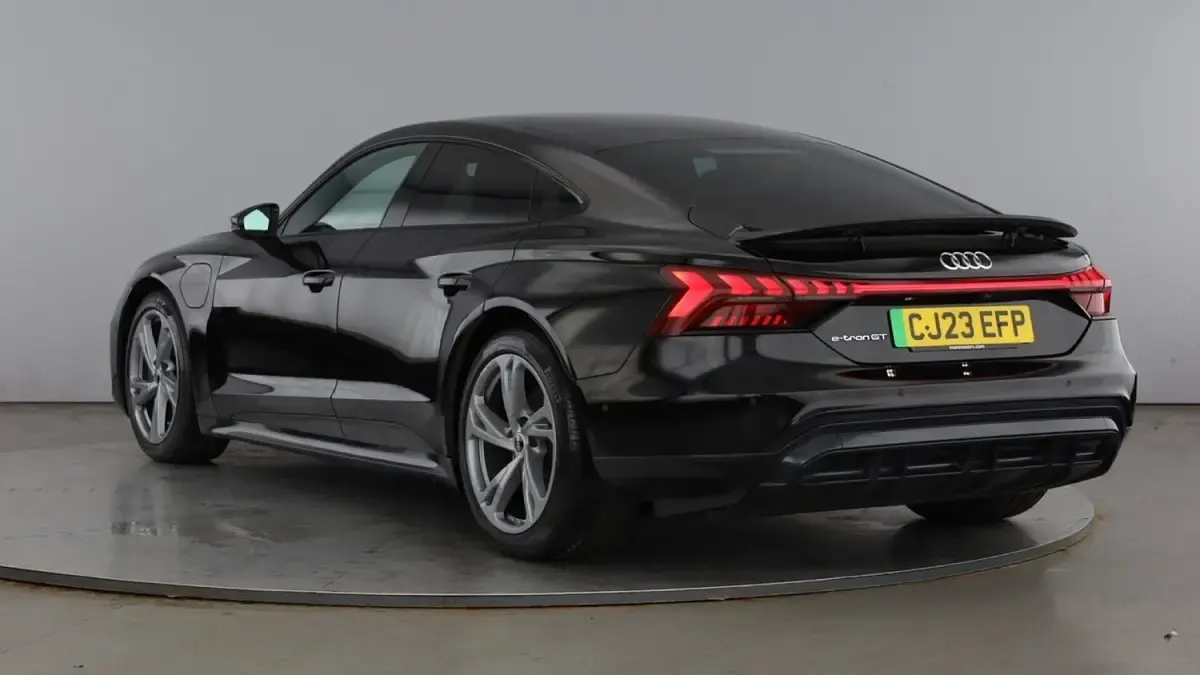 Used Audi e-tron GT quattro Comfort 430 kW (585 HP) 2023 Black Sedan