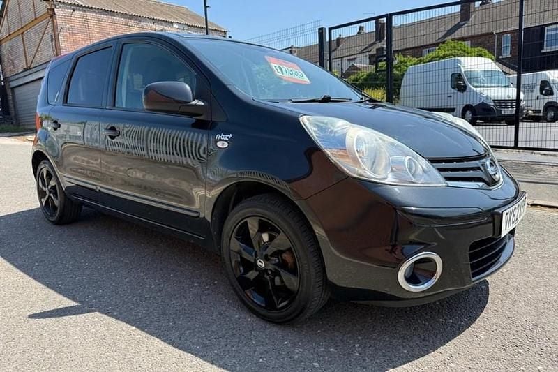 Used Nissan Note N-TEC 87 HP (63 kW) 2012 Black Hatchback