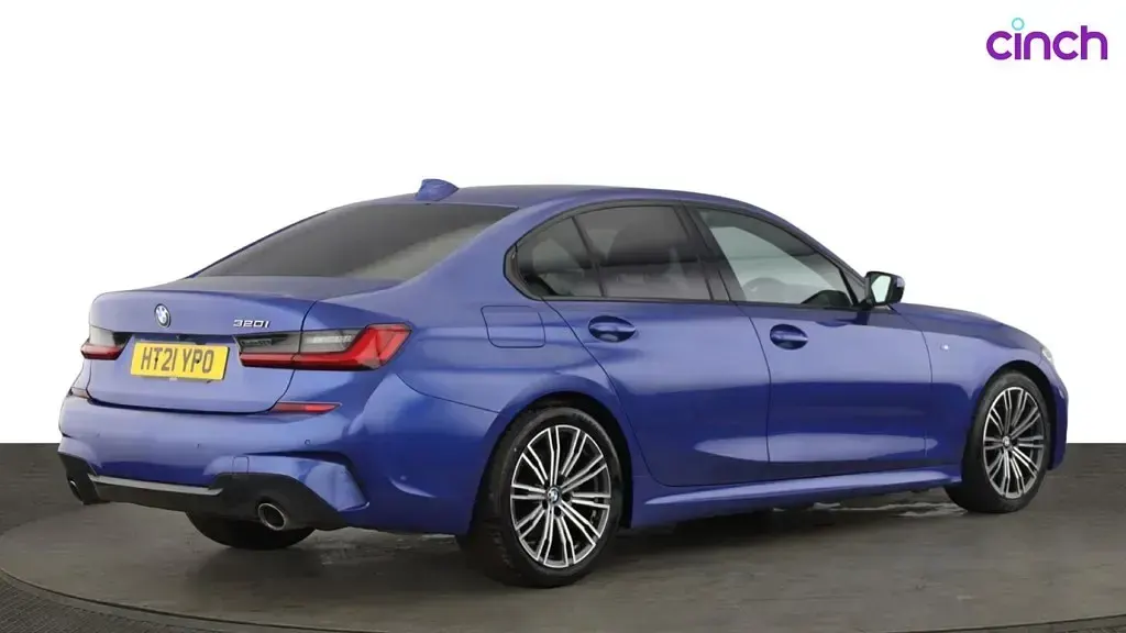Used BMW 320 M Sport 2021 Blue Sedan