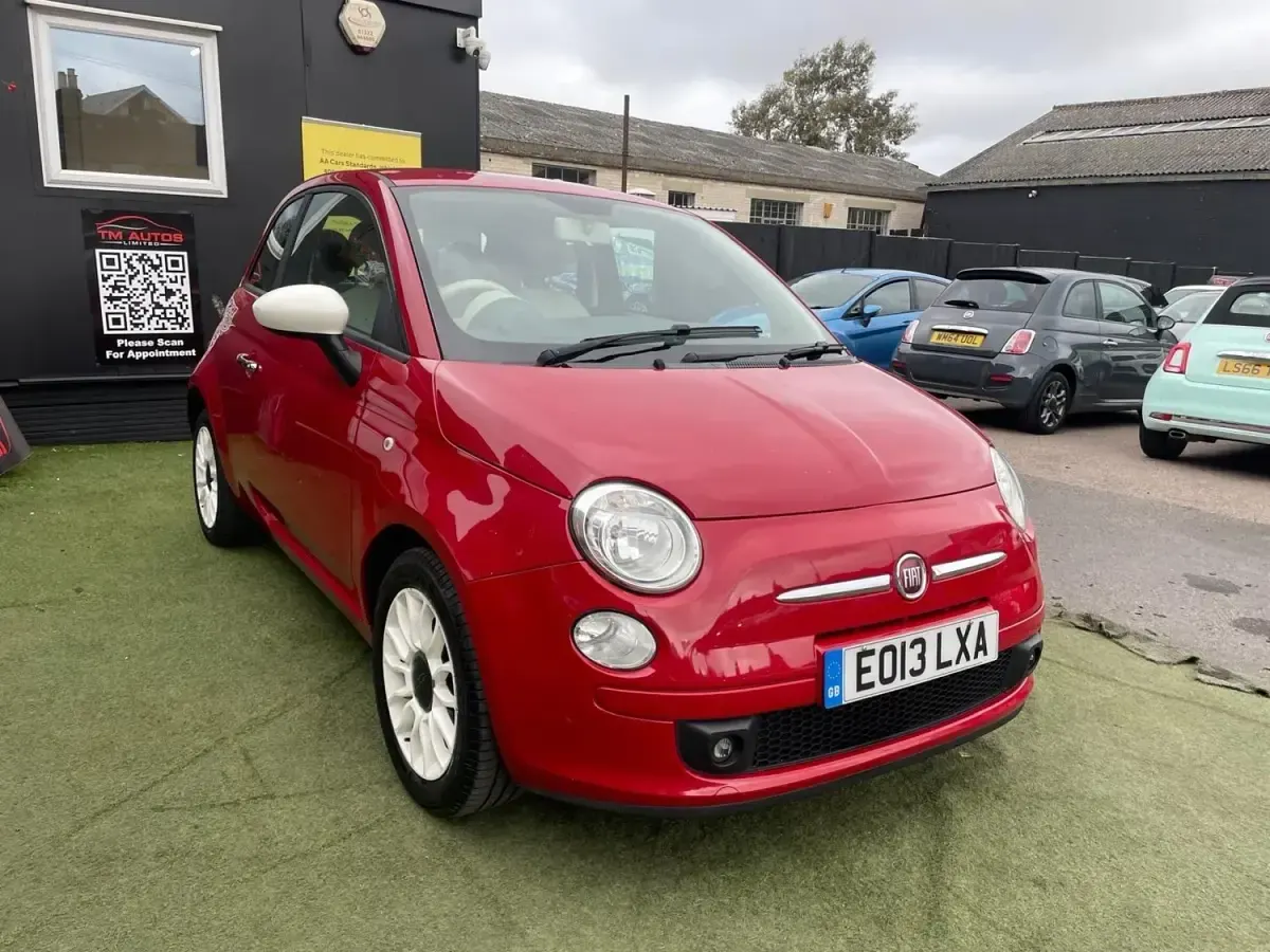 Używany Fiat 500 S 69 KM (50 kW) 2013 Czerwony Hatchback