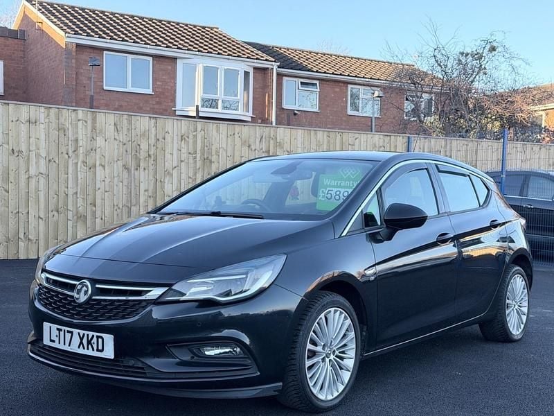 Used Vauxhall Astra Elite 136 HP (100 kW) 2017 Black Hatchback