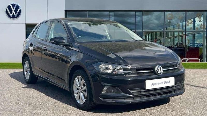 Black Used 2019 VW Polo SE Hatchback | £11,916 (Fair price) - Image 1/4