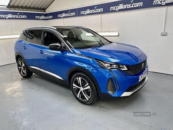 Used Peugeot 3008 GT-line 2022 Blue SUV