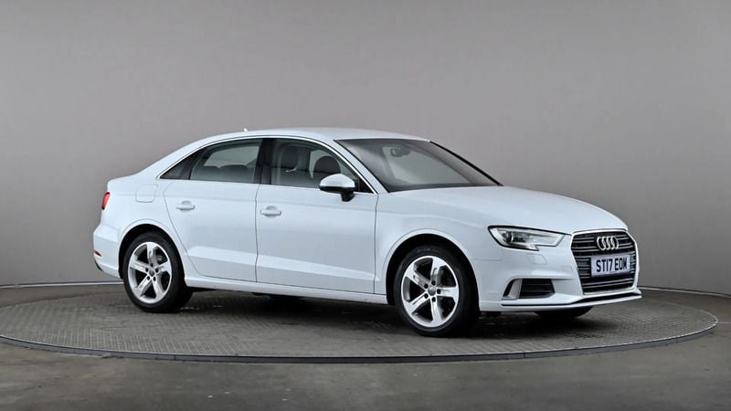 White Used 2017 Audi A3 Sport Sedan | £11,398 (Super price) - Image 1/4