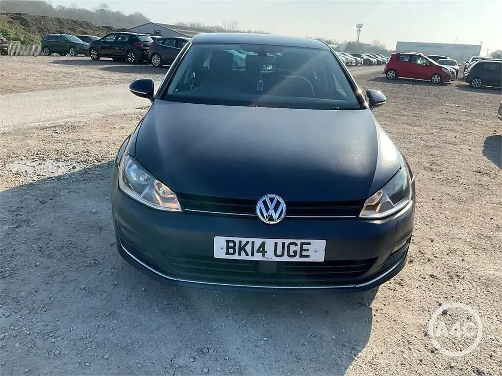 Used VW Golf VII GT 2014 Blue Hatchback
