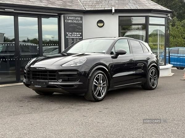 Black Used 2018 Porsche Cayenne Turbo SUV | £44,995 (Fair price) - Image 1/4