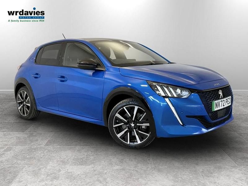 Second-hand Peugeot e-208 GTi 100 kW (136 CP) 2023 Albastru Hatchback