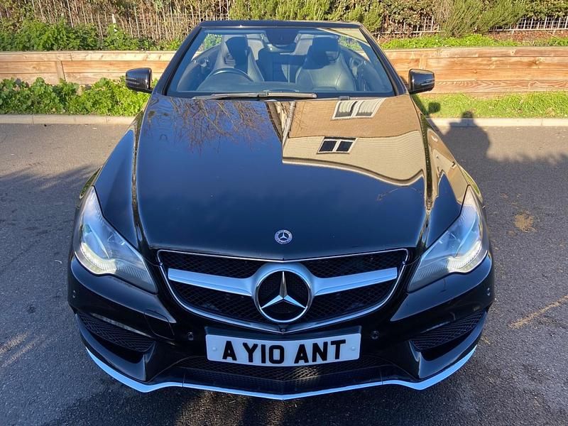 Begagnad Mercedes E350 AMG 2014 Svart Cab