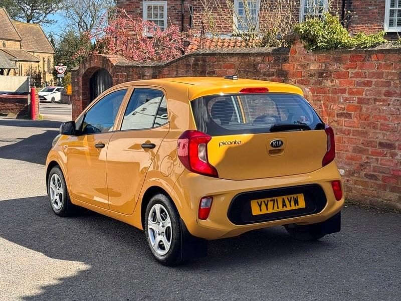 Used Kia Picanto 66 HP (48 kW) 2021 Yellow Hatchback