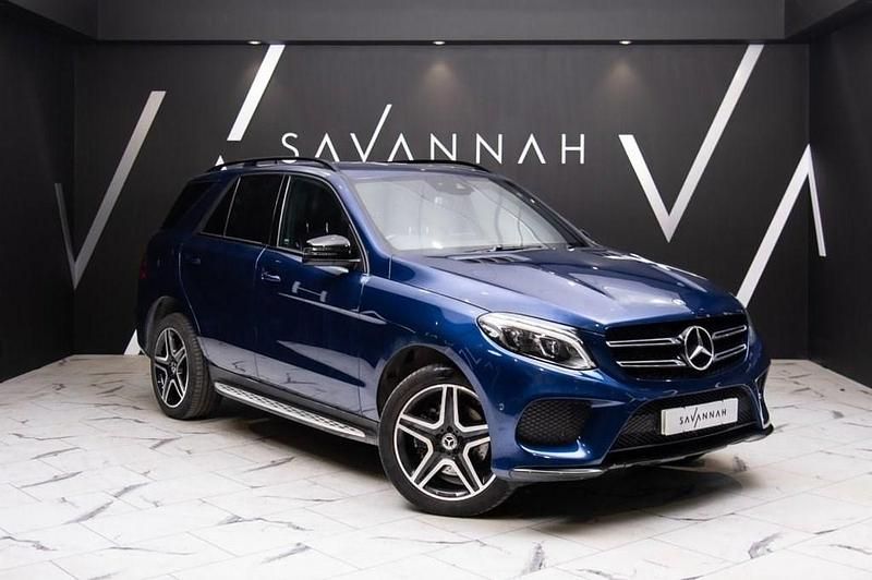 Blue Used 2018 Mercedes GLE350 AMG SUV | £23,699 (Fair price) - Image 1/4