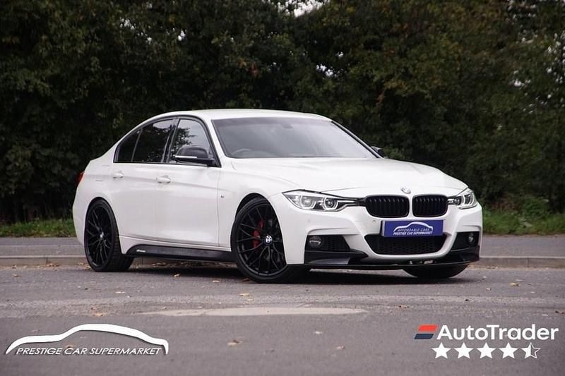 White Used 2017 BMW 335 M Sport Sedan | £17,399 (Fair price) - Image 1/4