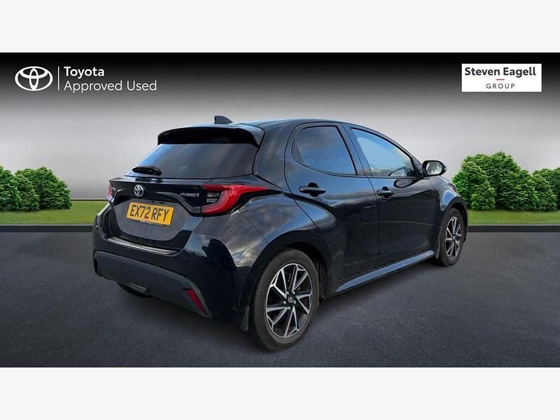 Used Toyota Yaris Hybrid Design 2022 Black Hatchback