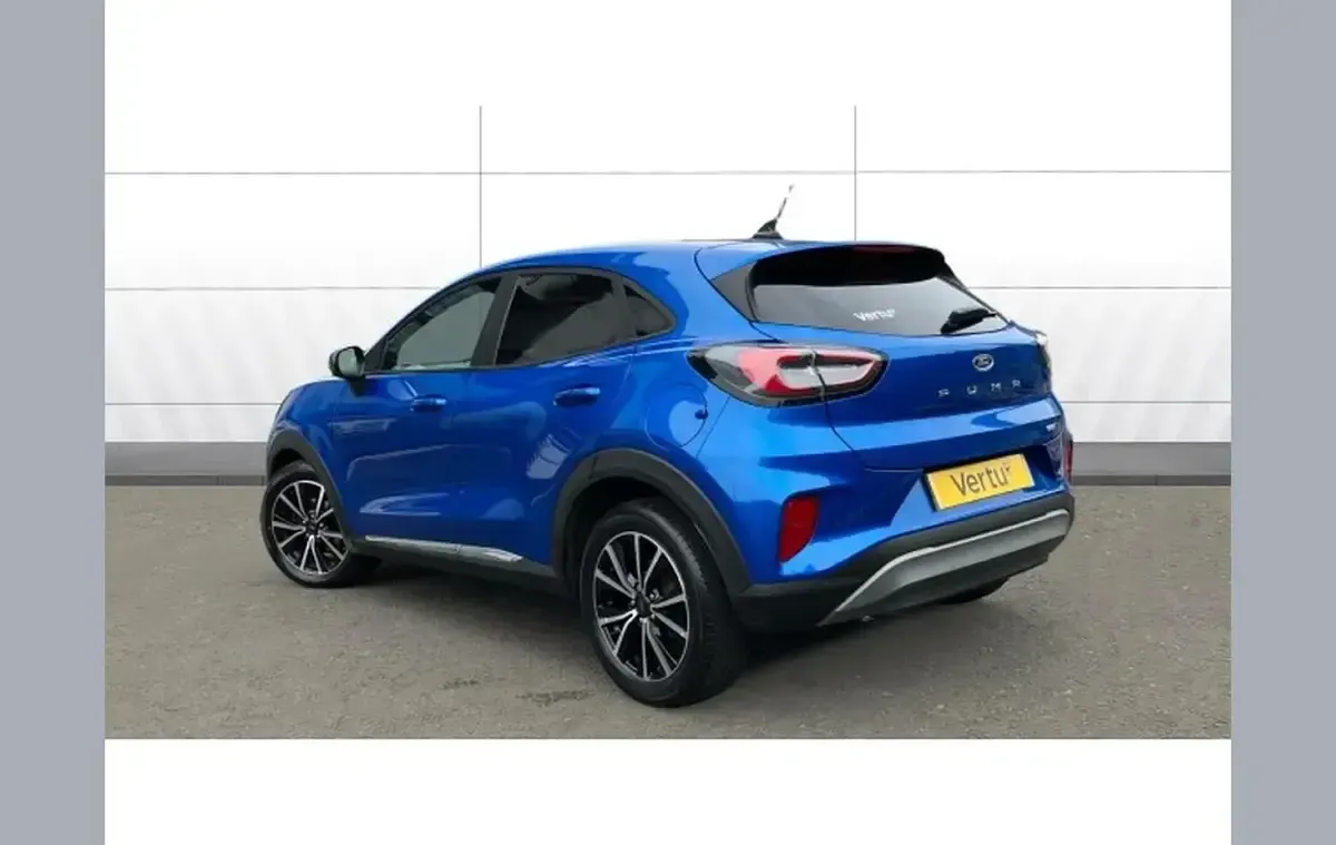 Used Ford Puma Titanium 123 HP (90 kW) 2021 Blue SUV