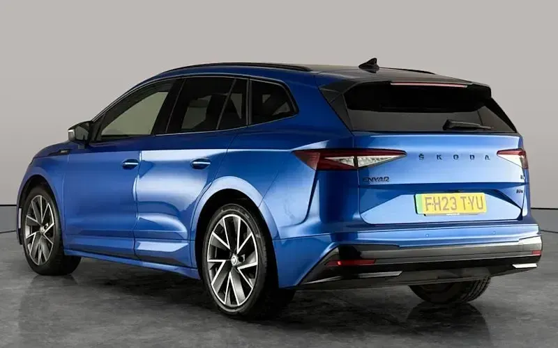 Used Skoda Enyaq iV SportLine 194 kW (265 HP) 2023 Blue SUV