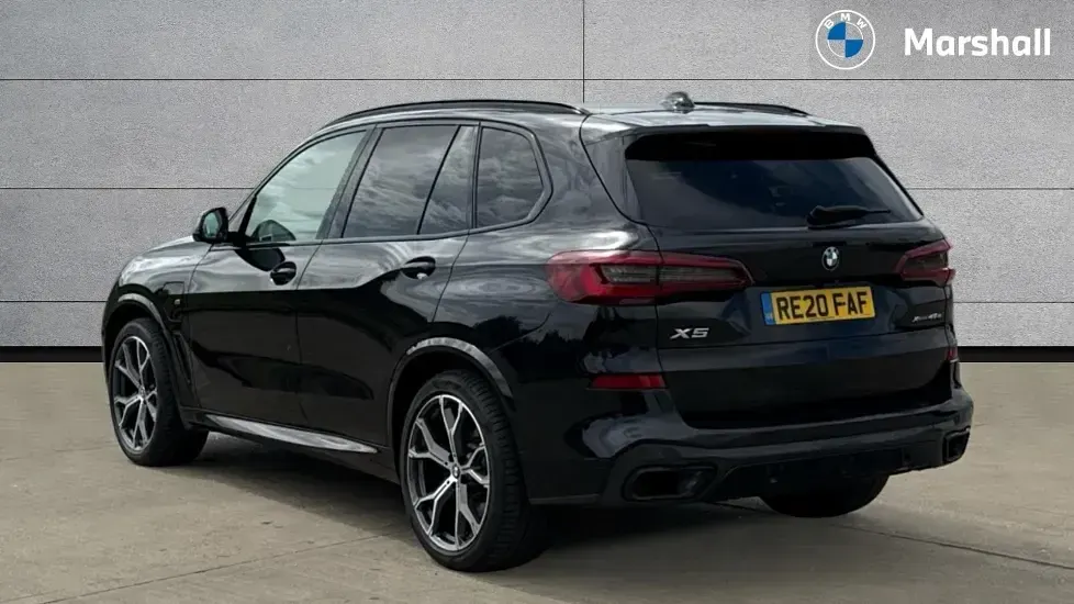 Used BMW X5 M Sport 394 HP (289 kW) 2020 Black sapphire SUV
