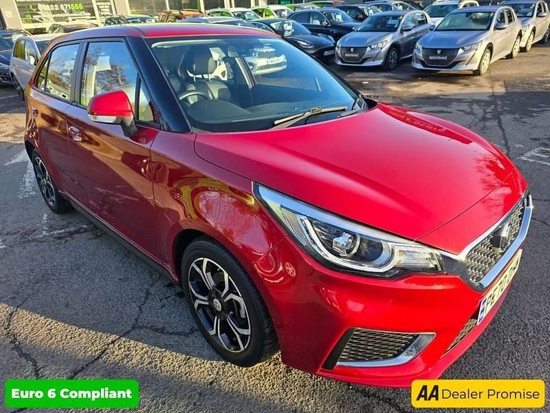 Usado MG MG3 Exclusive 106 HP (77 kW) 2020 Vermelho Citadino