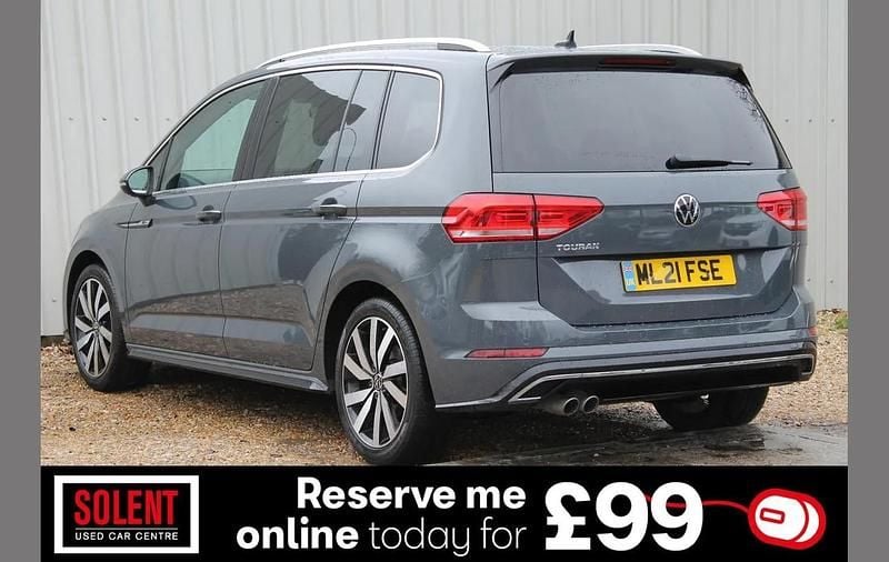 Used VW Touran R-line 147 HP (108 kW) 2021 Grey MPV