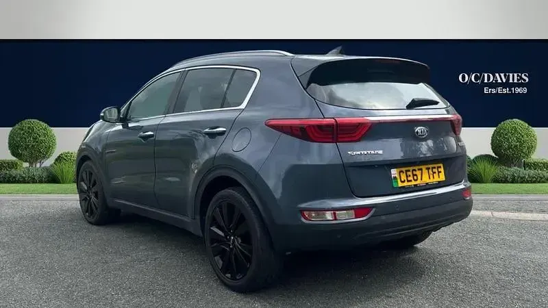 Used Kia Sportage 115 HP (84 kW) 2017 Blue SUV