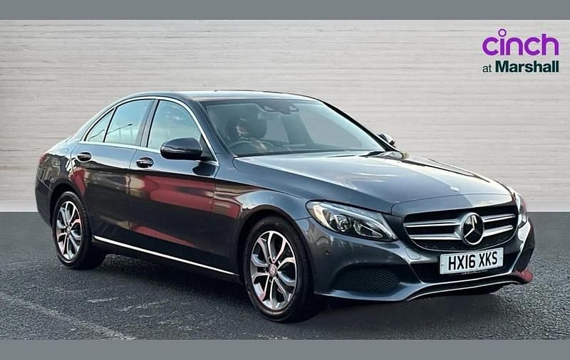 Grey Used 2016 Mercedes C200 Sedan | £12,499 (Good price) - Image 1/4