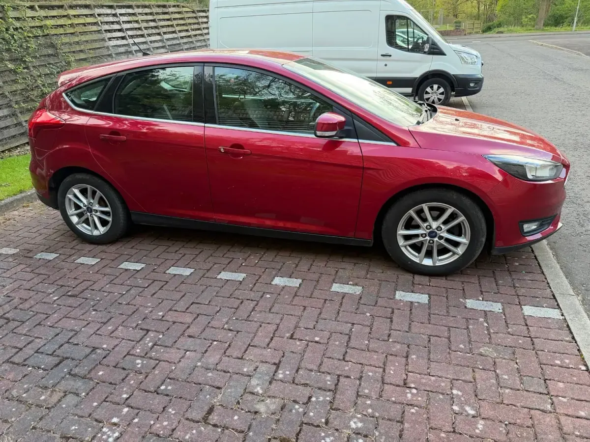 Usado Ford Focus Zetec 2016 Vermelho Citadino