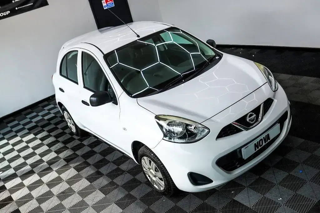 Used Nissan Micra Visia 80 HP (58 kW) 2014 White Hatchback