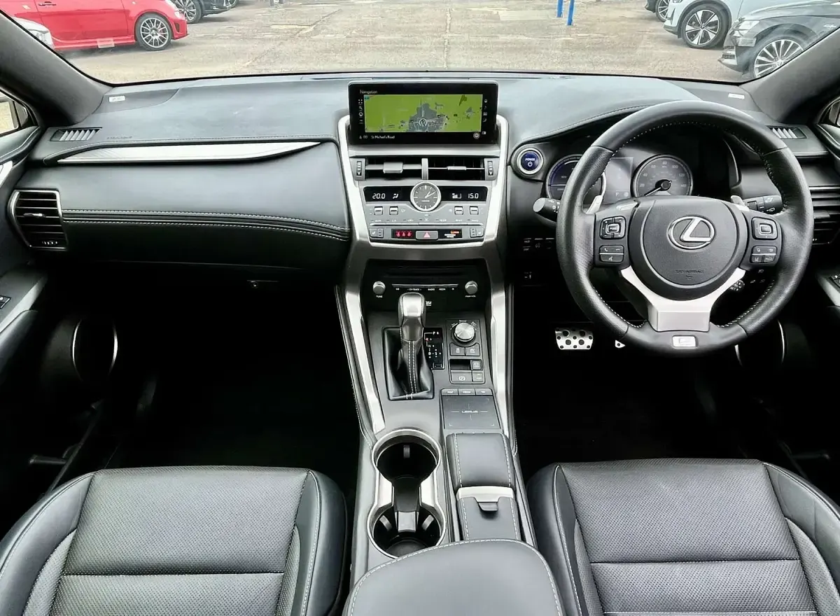 Used Lexus NX300h Sport Line 2021 Black SUV