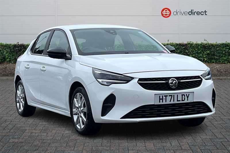 White Used 2022 Vauxhall Corsa Edition Hatchback | £9,998 (Good price) - Image 1/4