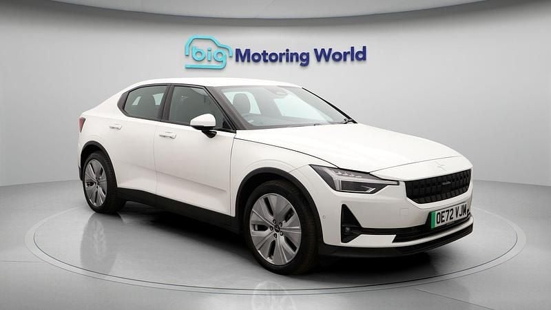 White Used 2022 Polestar 2 Long Range Single Motor Hatchback | £16,800 (Good price) - Image 1/4