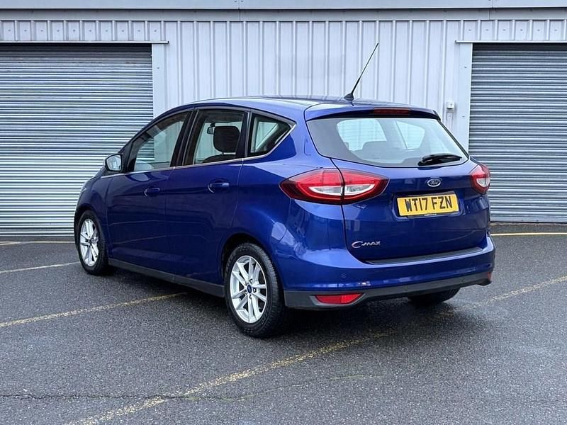 Used Ford C-MAX Zetec 120 HP (88 kW) 2017 Blue MPV