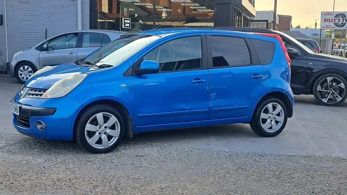 Used Nissan Note 2007 Blue Hatchback