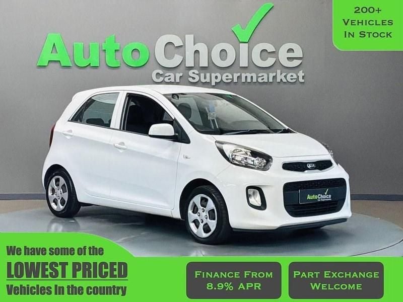 Used Kia Picanto Air 65 HP (47 kW) 2016 White Hatchback