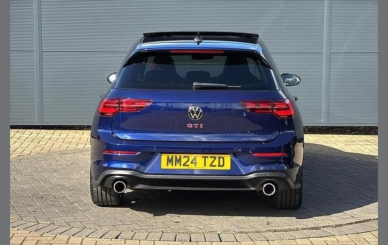 Used VW Golf VIII GTI 245 HP (180 kW) 2024 Blue Hatchback
