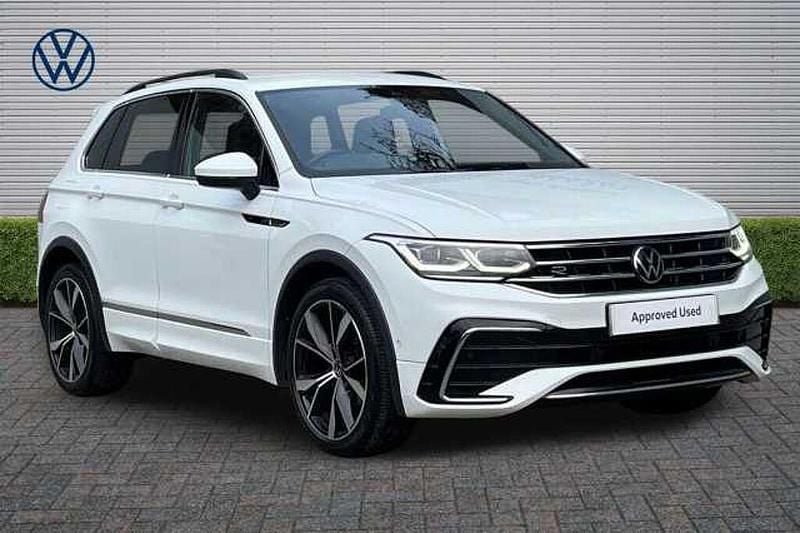 Used VW Tiguan R-line 150 HP (110 kW) 2023 White SUV