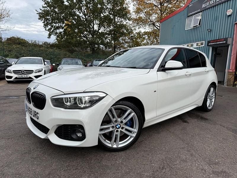 White Used 2018 BMW 118 Efficient Dynamics Hatchback | £10,980 (Good price) - Image 1/4