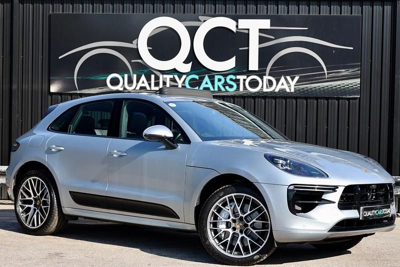Used Porsche Macan Turbo 2020 Silver SUV