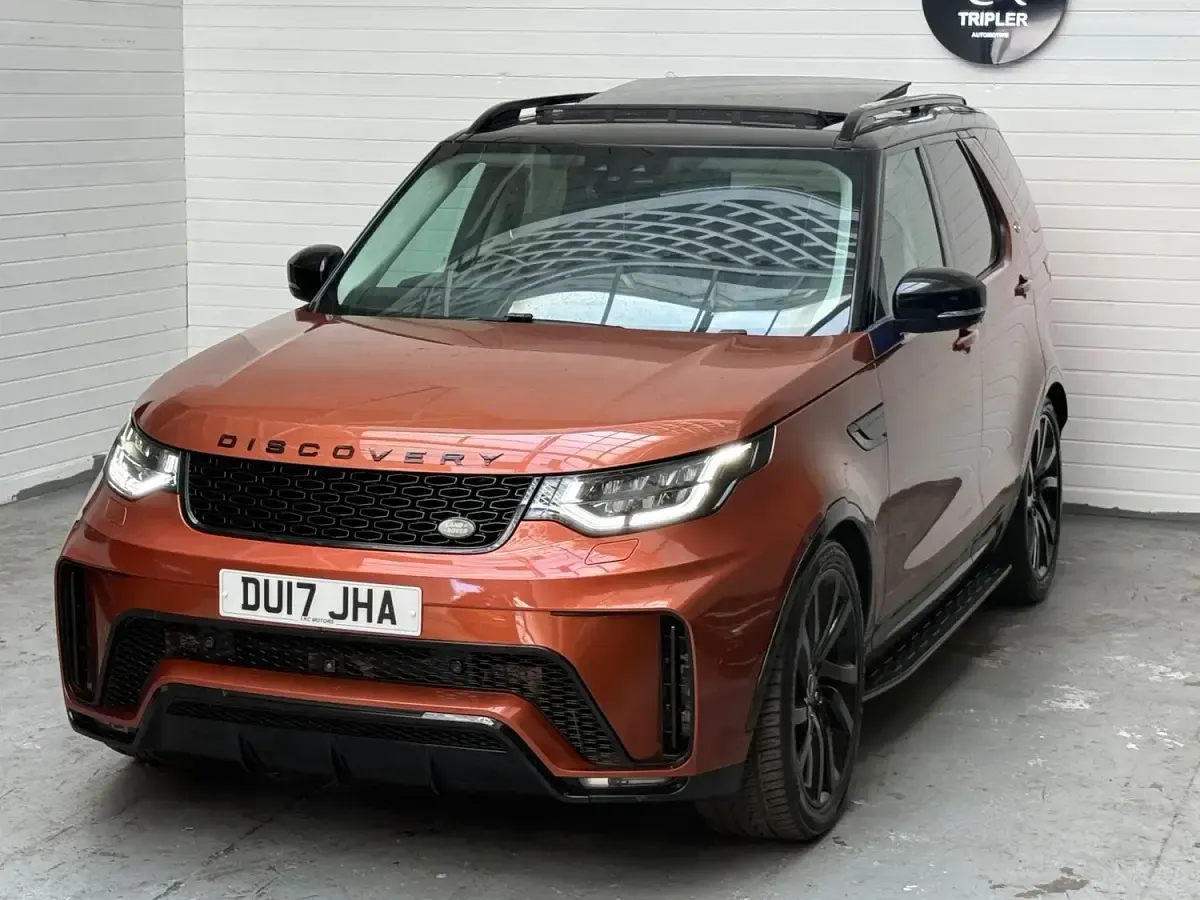 Used Land Rover Discovery First Edition 2017 Orange SUV