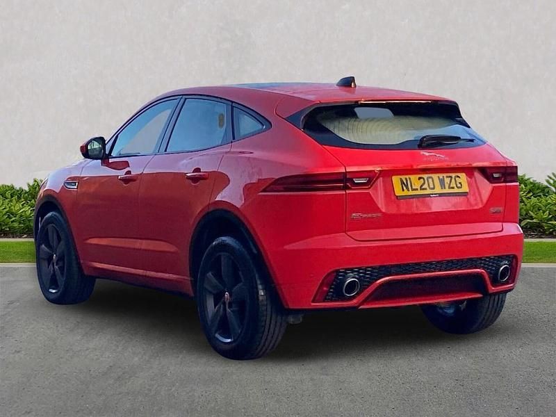 Used Jaguar E-Pace Chequered Flag 150 HP (110 kW) 2020 Red SUV