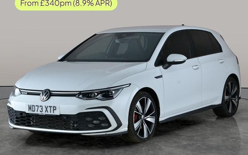 Used VW Golf VIII GTD 200 HP (147 kW) 2023 White Hatchback