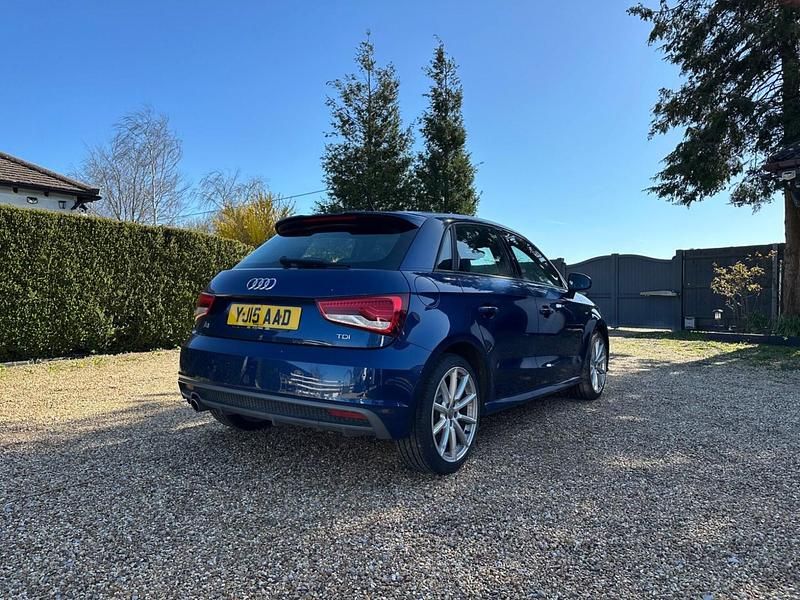 Used Audi A1 S-Line 2015 Blue Hatchback
