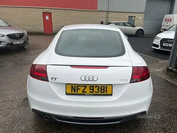 Used Audi TT S-Line 160 HP (117 kW) 2012 White Coupe