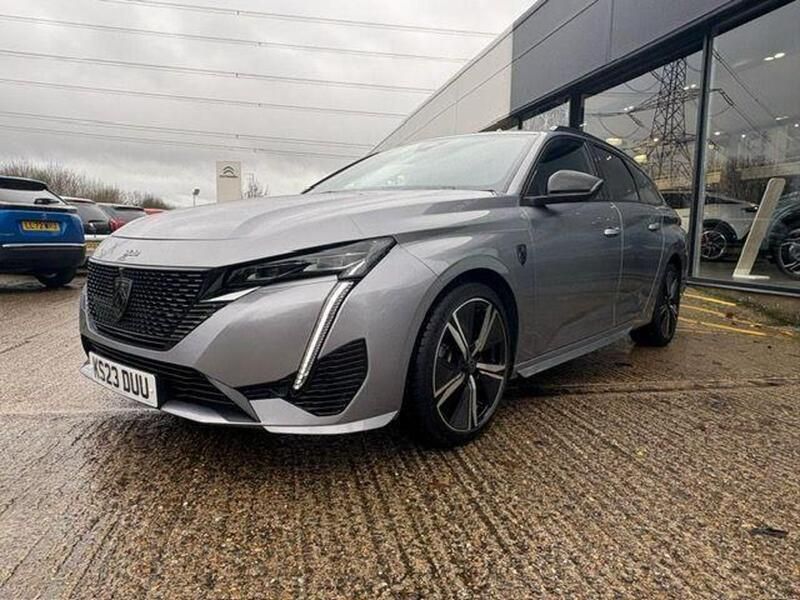 Grey Used 2023 Peugeot 308 GT Estate | £20,995 (Fair price) - Image 1/4