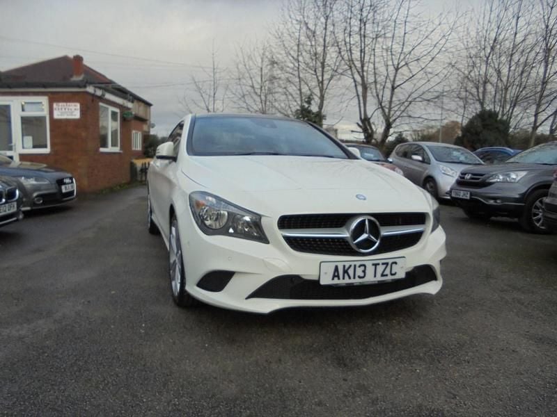 White Used 2013 Mercedes CLA180 Sedan | £7,995 (Fair price) - Image 1/4