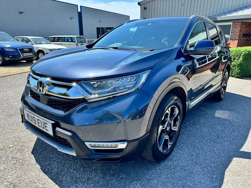 Used Honda CR-V Hybrid 184 HP (135 kW) 2019 Blue SUV