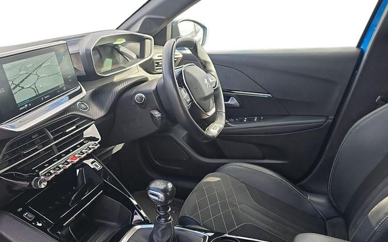 Used Peugeot 208 Premium 102 HP (75 kW) 2022 Blue Hatchback